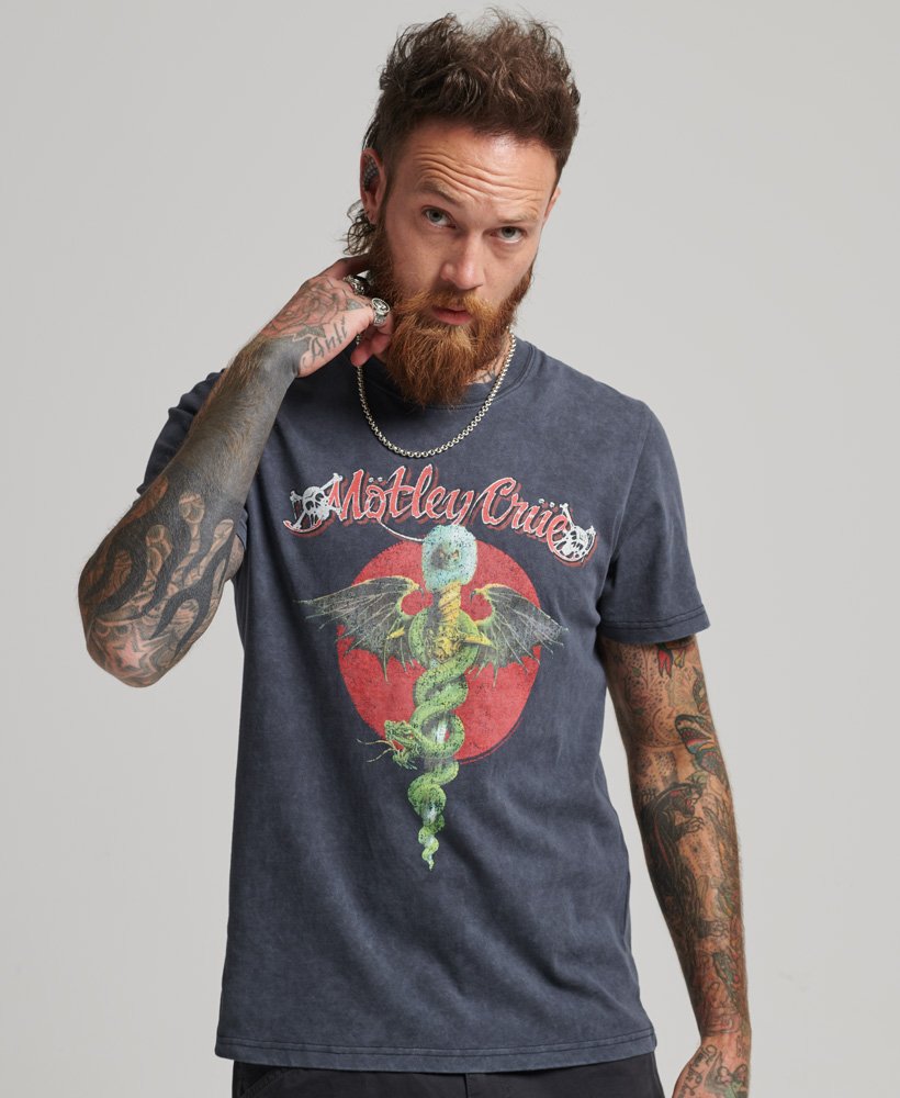 Superdry Motley Crue x Superdry Limited Edition T-Shirt